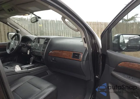 2010 Nissan Armada Platinum z USA, uszkodzony, nr VIN 5N1AA0NE7AN623637